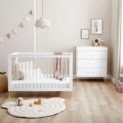 Babymore Kimi Acrylic 2 Piece Nursery Room Set