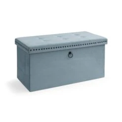 Velvet Rectangular Ottoman -ELEND SHOP 30965480 alt03