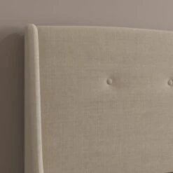 Mason Buttoned Woven Fabric Bed Frame -ELEND SHOP 30968568 alt04