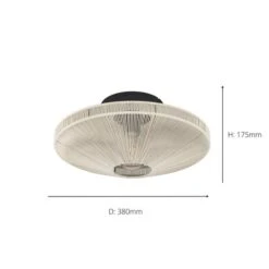 EGLO Midsumer Flush Ceiling Light -ELEND SHOP 30972465 alt08