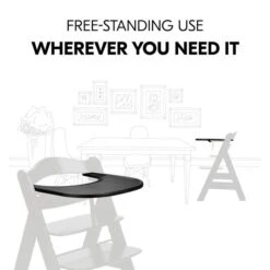 Hauck Alpha Click Highchair Tray -ELEND SHOP 30973183 alt07