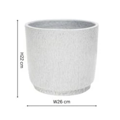 Wesley Marble Terracotta Plant Pot 22 Wesley Marble Terracotta Plant Pot -ELEND SHOP 30976811 alt03