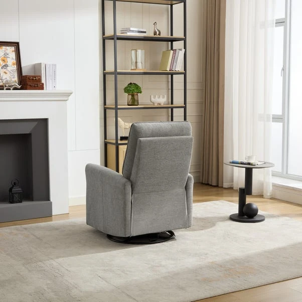 Image Furnishings Waterville Swivel Recliner Chair 4 Image Furnishings Waterville Swivel Recliner Chair - Image 4