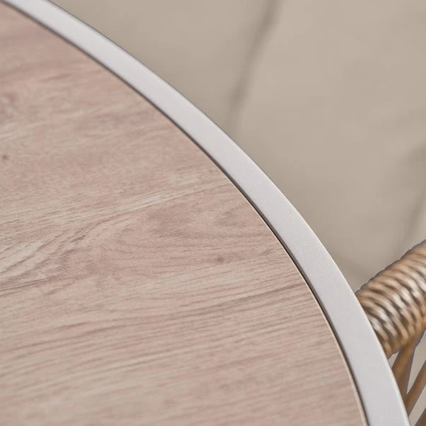 Pacific Lifestyle Martic Outdoor 4 Seater Dining Set 2 Pacific Lifestyle Martic Outdoor 4 Seater Dining Set - Image 2