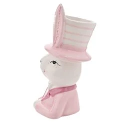 Eggs-traordinary Gift Co. Bunny In Top Hat Plant Pot -ELEND SHOP 30984550 alt02