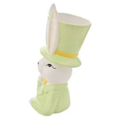 Eggs-traordinary Gift Co. Bunny In Top Hat Plant Pot -ELEND SHOP 30984657 alt02
