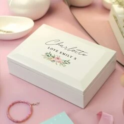 Personalised Wedding Wooden Jewellery Box -ELEND SHOP 30985095 alt02