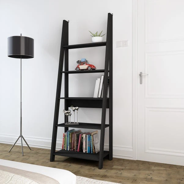 Return - Tiva Wooden Ladder Bookcase 1 Return - Tiva Wooden Ladder Bookcase