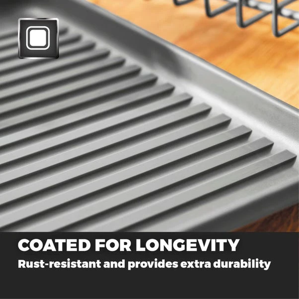 Tower Scandi Dish Rack With Wooden Handles 5 Tower Scandi Dish Rack With Wooden Handles - Image 5