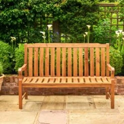 Beeley Medium Outdoor Bench 12 Beeley Medium Outdoor Bench -ELEND SHOP 30987767 alt05
