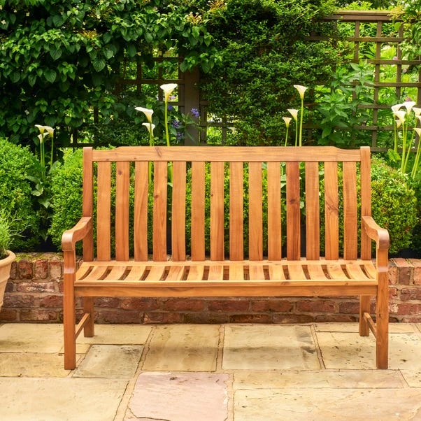 Beeley Medium Outdoor Bench 6 Beeley Medium Outdoor Bench - Image 6