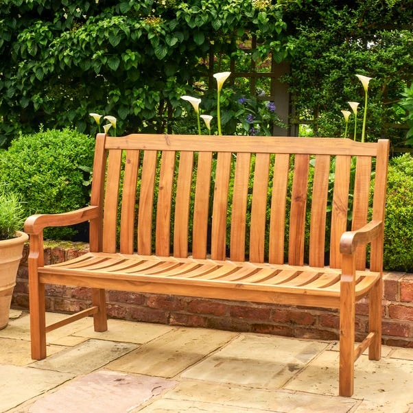 Beeley Medium Outdoor Bench 7 Beeley Medium Outdoor Bench - Image 7