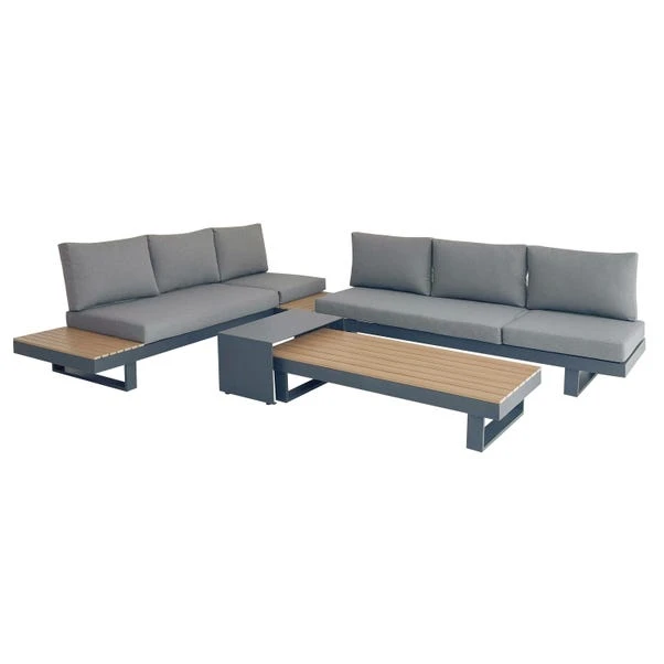 Easton Large Outdoor Corner Set With Sun Recliner 7 Easton Large Outdoor Corner Set With Sun Recliner - Image 7