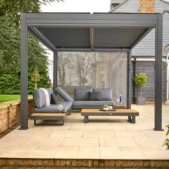 Easton Large Outdoor Corner Set With Sun Recliner 9 Easton Large Outdoor Corner Set With Sun Recliner -ELEND SHOP 30987806 alt02