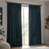 Riviera Yard Heavy Chenille Pencil Pleat Curtains