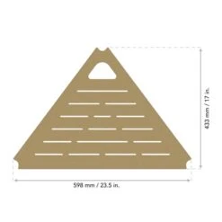 AVF Tiga Freestanding Metal Tripod TV Stand For TVs Up To 65" -ELEND SHOP 30989781 alt06