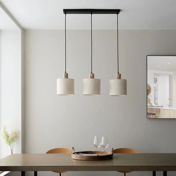 Return - Vogue Ferris 3 Light Diner Ceiling Light 2 Return - Vogue Ferris 3 Light Diner Ceiling Light - Image 2