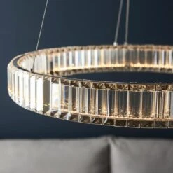 Return - Vogue Katana Crystal Hoop LED Ceiling Light 14 Return - Vogue Katana Crystal Hoop LED Ceiling Light -ELEND SHOP 30989882 alt04