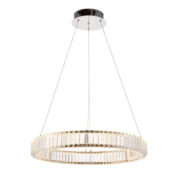 Return - Vogue Katana Crystal Hoop LED Ceiling Light 8 Return - Vogue Katana Crystal Hoop LED Ceiling Light - Image 8
