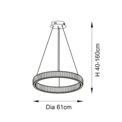 Return - Vogue Katana Crystal Hoop LED Ceiling Light 19 Return - Vogue Katana Crystal Hoop LED Ceiling Light -ELEND SHOP 30989882 alt09