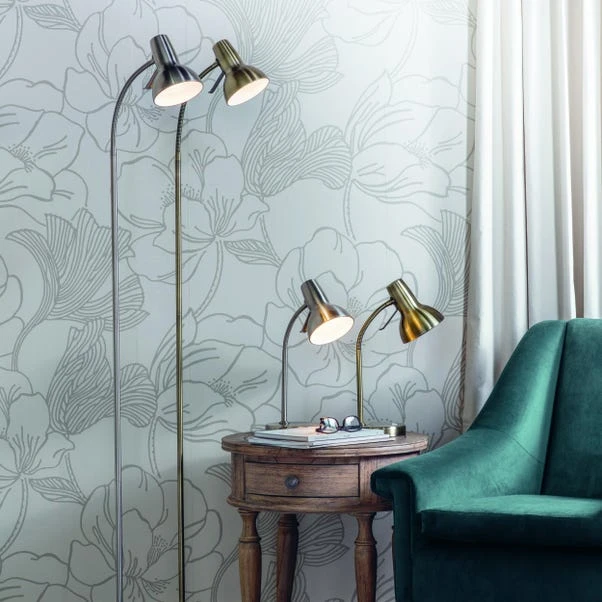 Vogue Aldo Industrial Adjustable Floor Lamp 6 Vogue Aldo Industrial Adjustable Floor Lamp - Image 6