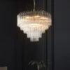 Return - Vogue Chantilly Ribbed 12 Light Chandelier