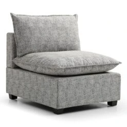 Moda Corner Modular Sofa, Light Grey Boucle 11 Moda Corner Modular Sofa, Light Grey Boucle -ELEND SHOP 60217243 alt05