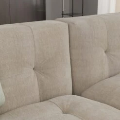 Modular Squish Natural Tonal Chenille Small Corner Sofa -ELEND SHOP 60227162 alt04